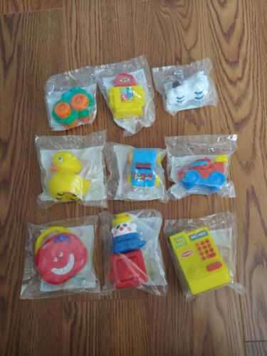 Playskool Wendys Kids Meal 2001/2003 Hasbro Toy-Lot Of 9 -New - Picture 1 of 2