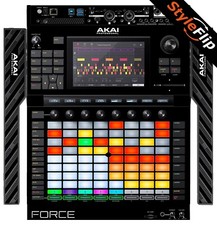 Akai Force Skin  Black  Protective Decal  StyleFlip Skins