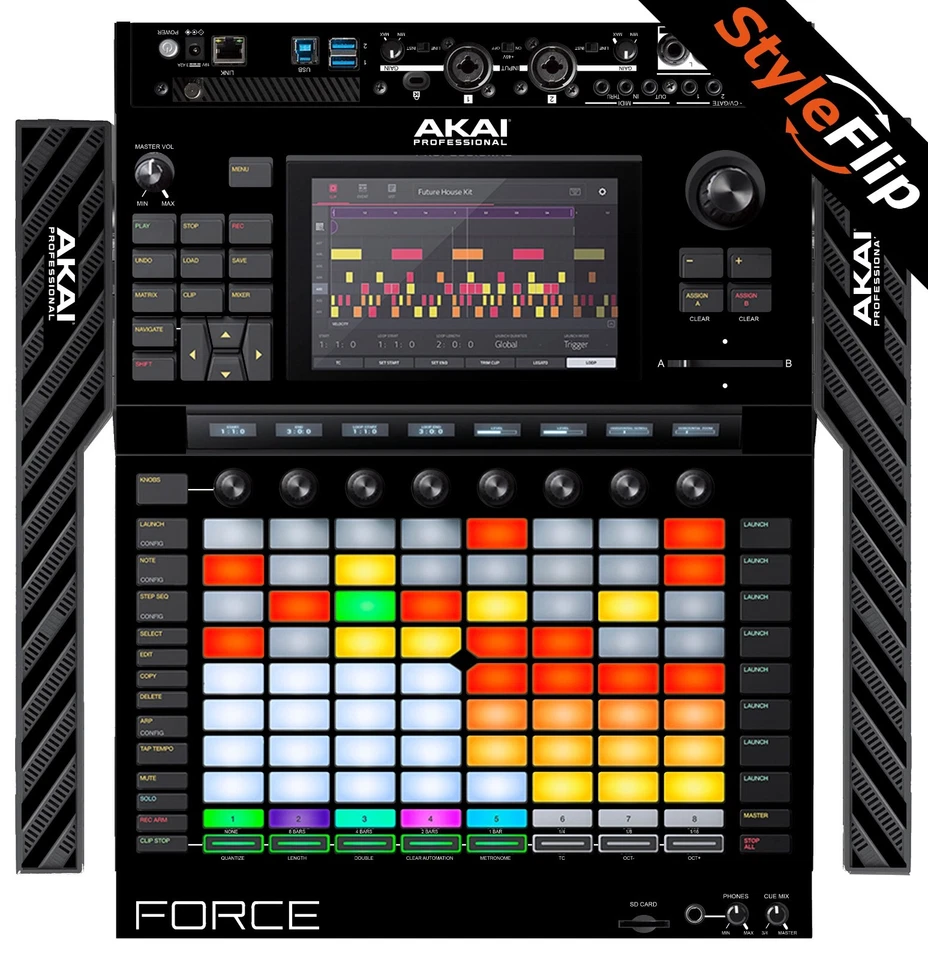 Akai Force Skin | Black | Protective Decal | StyleFlip Skins
