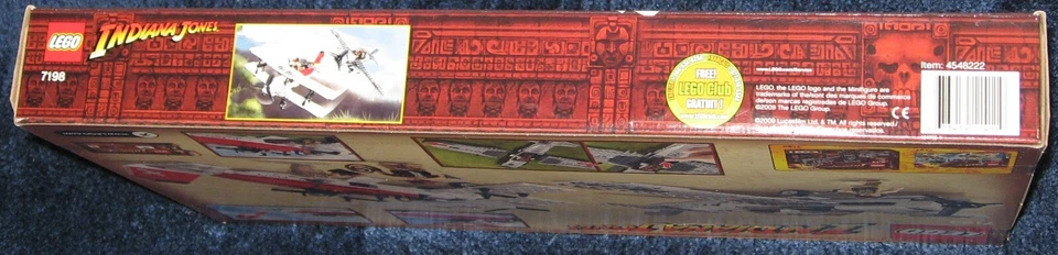 LEGO Indiana Jones # 7198 Fighter Plane Attack NUEVO Sellado de Fábrica RETIRADO SIN USAR, EN CAJA Foto 3 de 4