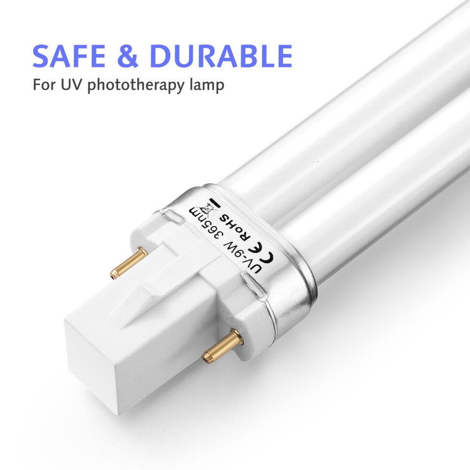 4 Pcs Portable Dryer Lamp Bulb Tube for Nail Art UV Gel Light Bulbs eBay