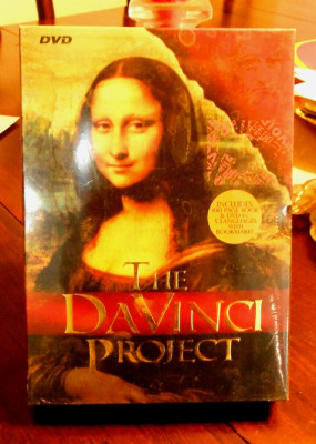 2006 ''The DaVinci Project DVD 100 Page Book Factory Sealed! Free Shipping!!
