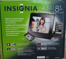 Insignia 8 Inch Digital Photo Frame w Remote