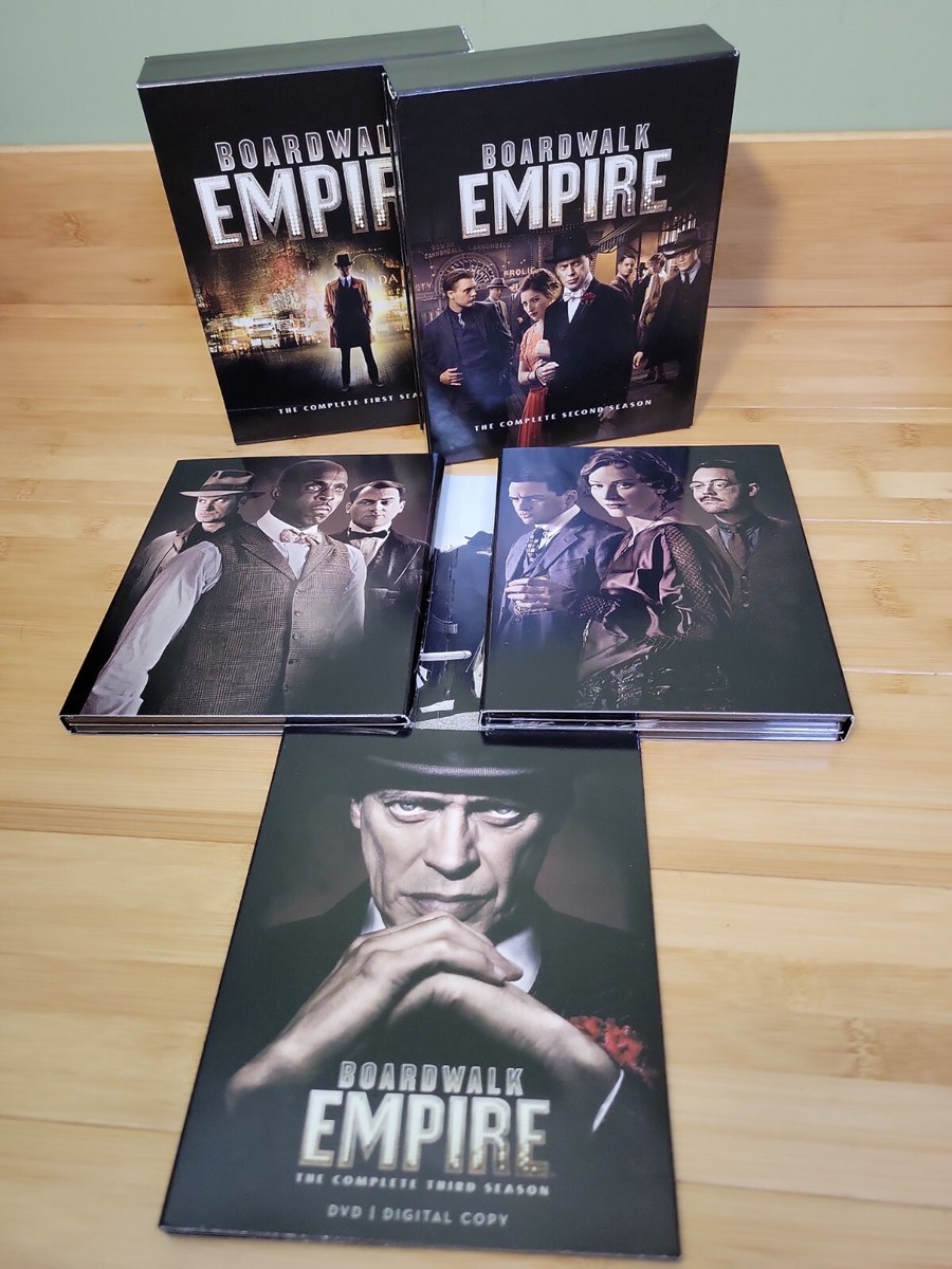 Boardwalk Empire Season 1 2 3 1-3 DVD Box Sets HBO | eBay