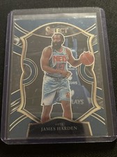 2020-21 Panini Select Blue #12 JAMES HARDEN Brooklyn Nets