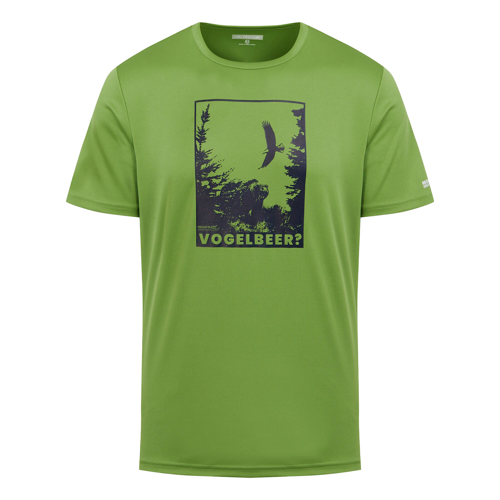 Футболка Regatta Herren функциональная футболка Kurzarmshirt слоган Fingal III 4290₽