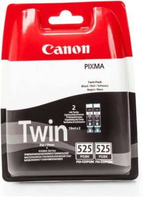 Canon PGI-35 Schwarz Tintenpatronen Twin Pack – 2 Stück, 191 Seiten, Für Pixma IP 100/110 Serie