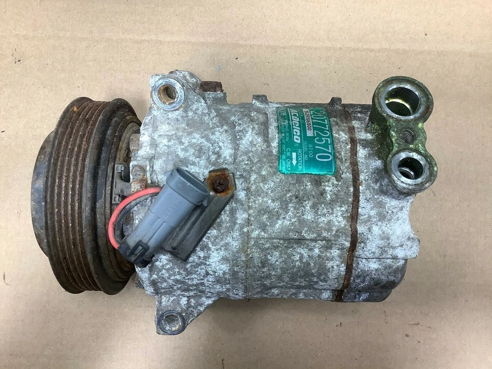 2009 PONTIAC G5 КУПЕ 2.2L I4 КОНДИЦИОНЕР КОНДЕНСАТОР AC КОМПРЕССОР OEM + - Изображение 3 из 4