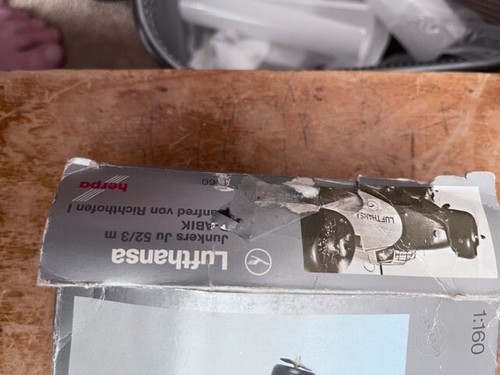 Herpa Diecast 1:160 Lufthansa Junkers Ju 52/3 -Manfred Von Richthofen I- 019002 - Picture 5 of 6