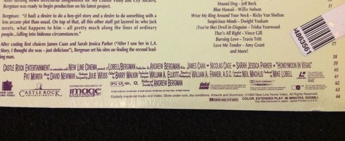 Laserdisc Nicholas Cage Honeymoon in Vegas It Could happen to you SEALED DISCS - Picture 9 of 9