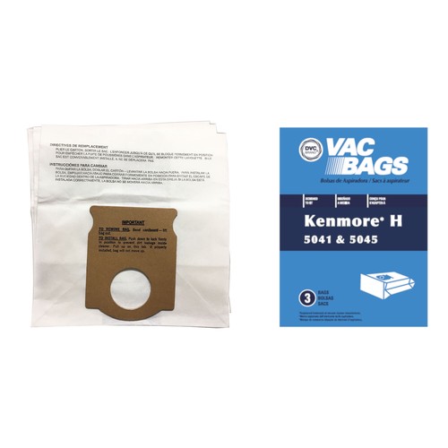 Fits For kenmore Type H, 5041, 5045 Vacuum Paper Bags 6Pk 422495 eBay