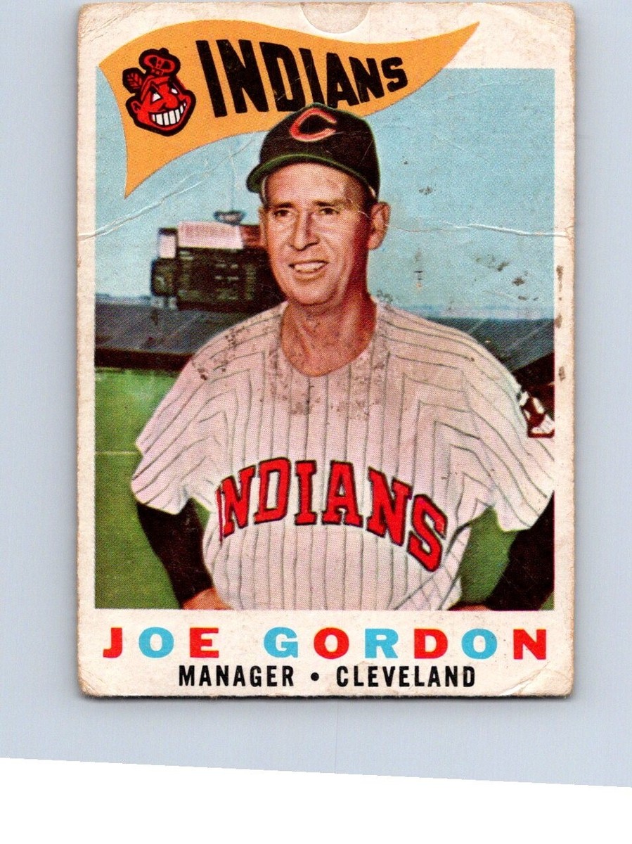 VINTAGE BASEBALL CARD 1960 TOPPS JOR GORDON CLEVELAND INDIANS