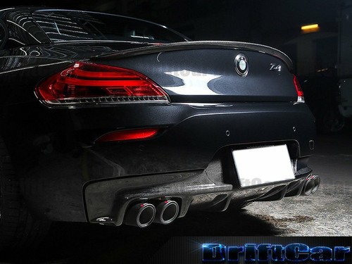 FITS 09- 16 BMW E89 Z4 M-SPORT STOCK BUMPER CARBON FIBER 3D TYPE REAR DIFFUSER - Picture 4 of 4