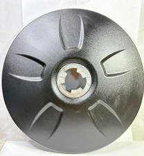 FlowBelow Aero Wheel Cover Black WCC-100-BLK Semi Truck Tractor Hub Cap Cover