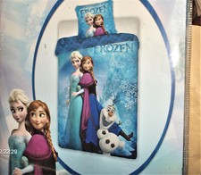 Frozen Eisk&ouml;nigin Bettw&auml;sche 140/200+63/63 cm-NEU,RARIT&Auml;T,OVP,Lizenz