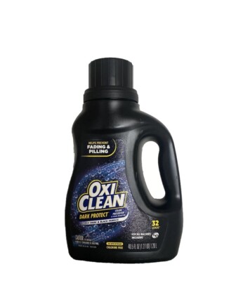 OxiClean Dark Protect & Stain Remover Laundry Liquid Additive. 40.5 Oz