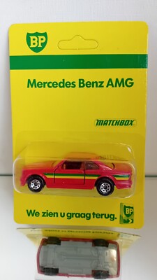 Matchbox Mercedes 500 SEC BP auf Blister