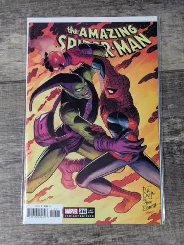 AMAZING SPIDER-MAN (2022) #36 John Romita Jr Sr Artist Variant Wells McGuiness 