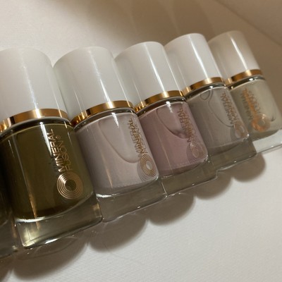 MINERAL FUSION Vegan Nail Polish Lot | 6 Bottles + Cuticle Oil | Non-Toxic