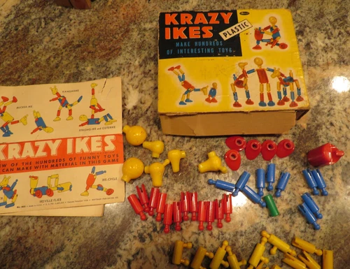 Mickey Mouse Club Krazy Ikes (Whitman / Walt Disney Productions 1954