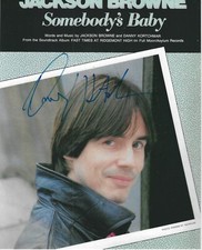 DANNY KORTCHMAR Signed 8 x 10 Photo Jackson Browne Guitarist FREE SHIP Vintage