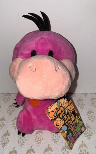 The Flinstones Dino Plush Toy Factory 8" Chibi Style Dinosaur 2024 with Tags