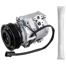 For Mitsubishi Montero 2001 2002 2003 2004 2005 06 AC Compressor & A/C Drier TCP