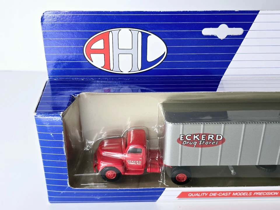AHL - Ford F-7 Eckerd Drug Stores Semi Tractor Trailer - 1:64 Diecast - Image 3 of 4