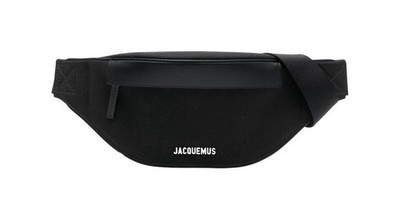 JACQUEMUS LA BANANE MEUNIER BELT BUM SHOULDER BAG BLACK ( FINAL PRICE ! )