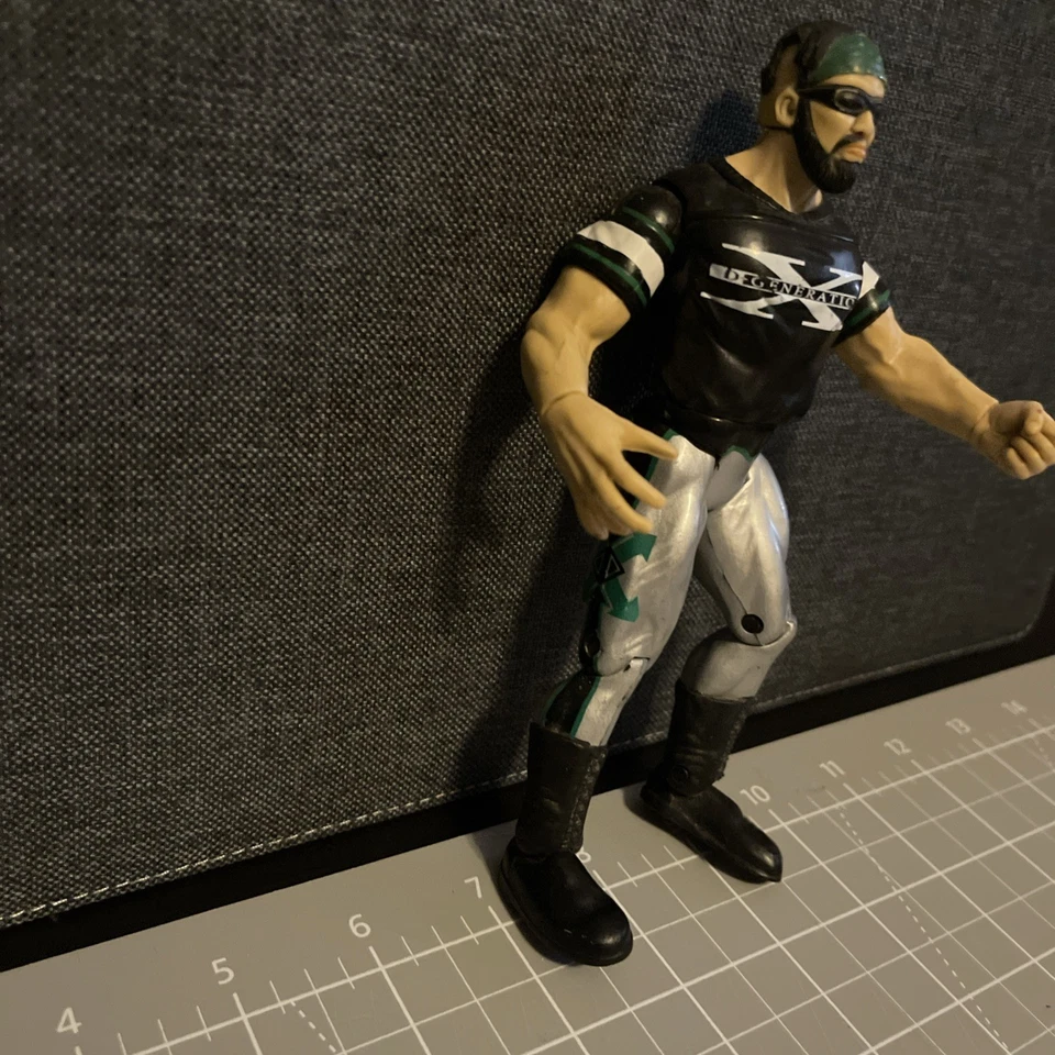 1999 Jakks Pacific WWF/WWE Titan Tron Live X-Pac Figure DX Survivor Series 1 - Image 2 of 4