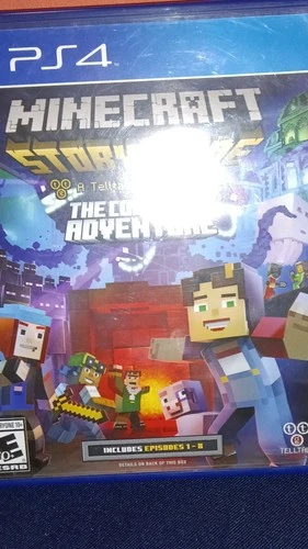 Minecraft Story Mode Complete Adventure PS4 Telltale Games Episodes 1-8