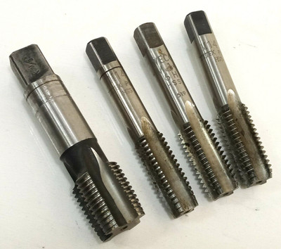Hommel Hercules HSS Hand Tap 3 x M-14 Titex Plus + 022W-X15 Drill