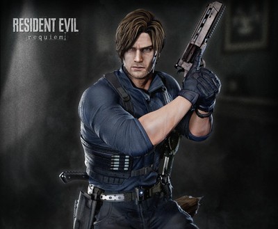 Leon Scott Kennedy - Resident Evil -25 cm Figure/Statue,Painted,handmade