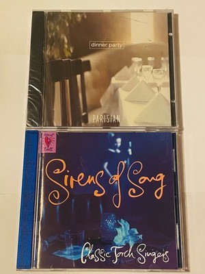 DINNER PARTY Parisian (CD, 2002) -- SAKS BMG BRAND NEW +BONUS Sirens Of Song CD!