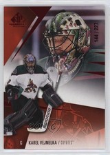 2023-24 Upper Deck SP Game Used Red 144/227 Karel Vejmelka #19 17s7
