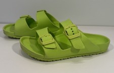 Birkenstock Arizona Eva Sandals Kids Size EU 32 US 13-1 Green