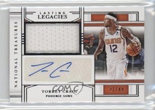 2020-21 Panini National Treasures Lasting Legacies 21/49 Torrey Craig Auto 0u5r