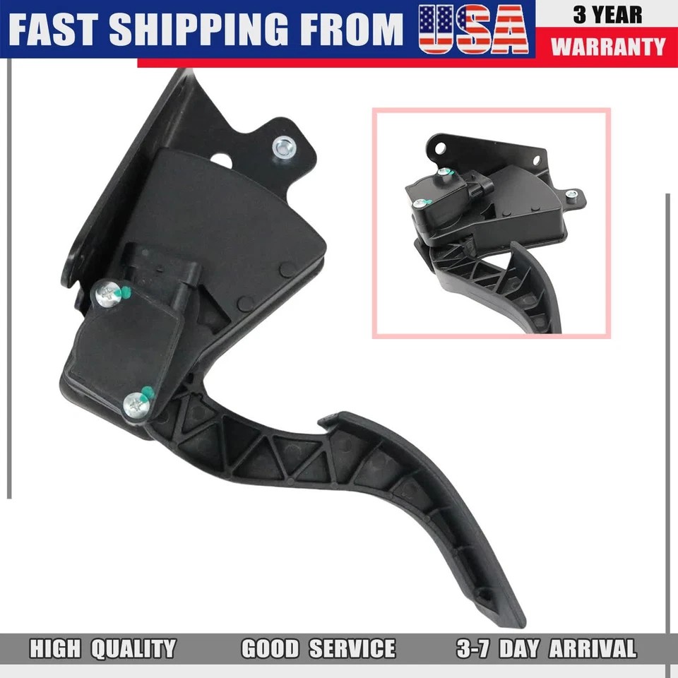 Pedal acelerador negro compatible con International Harvester 2002-16 2606578C91 699-5103 Foto 3 de 4