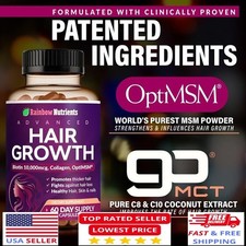 Advanced Hair Growth Vitamins 24-in-1  Regrow Stronger Healthier Skin and Nails