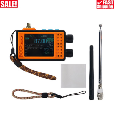 NXP-NANO 65-108MHz FM Radio Receiver TEF6686+ESP32 Main Control 2.4'' IPS Screen