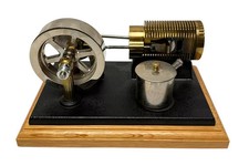 Stirling Engine By Pm Research Flame Eater Engine # 3  Vacuum Solar Engine # 3