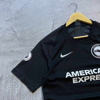Nike FC Brighton Hove Albion 2019 2020 Away Jersey Black Size M
