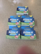 5 Boxes of Dentemp Reline-It Denture Reliners - (2 Count each box totaling 10)