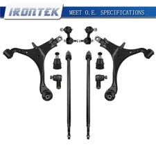 Irontek 10 Front Lower Control Arm Tie Rod Sway Bar Kit for 2002-2006 Honda CR-V