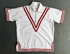 VTG 60s Wilson Athletics INSANE Argonia Warmup Quarter Zip.LG/XL