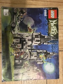 LEGO Monster Fighters Set: Vampire Castle (9468) 99-100% Complete 