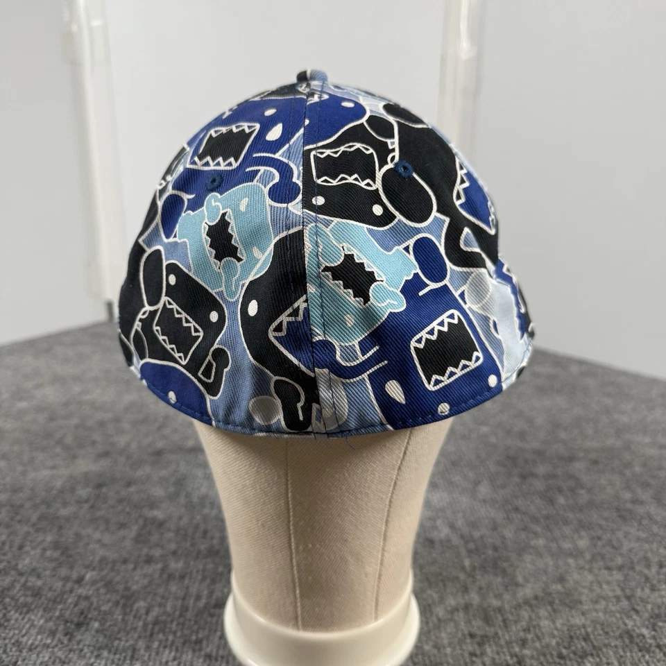 Gorra de béisbol Domo-Kun GRANDE ajustada azul 2009 Y2K Foto 3 de 4