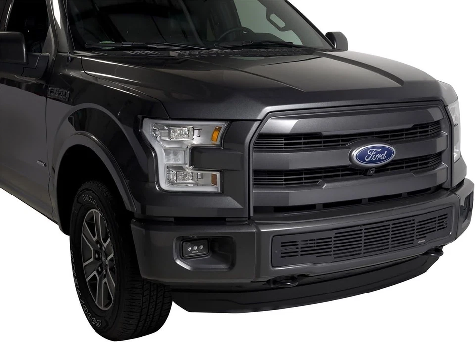 Putco 87160 Bar Style Bumper Grille Fit for Ford F150 - Stainless Steel, Black - Image 4 of 4