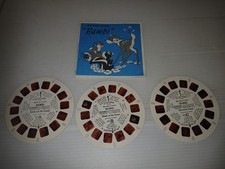 View Master - Bambi Just Main Booket  3 Reels No Outer Packet