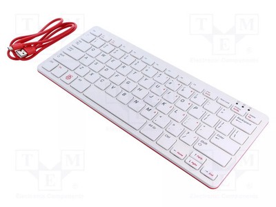 RASPBERRY PI RPI-KYB-US-(RED/WHITE) Zubehör